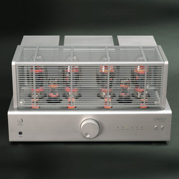 Lyric-Audio Ti 140 Mk II integrated tube amplifier, silver finish with grid