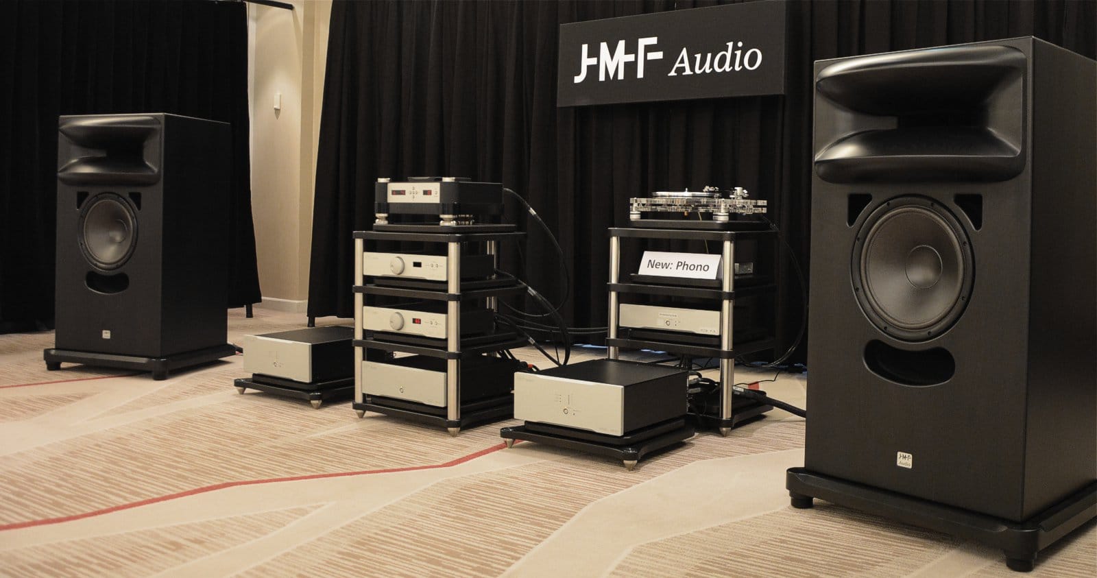 Presentación prototipo preamplificadores fono JMF Audio PHS en Munich 2019